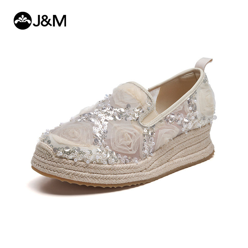 2026 J&M Women Wedges Fashion  - Espadrille Wedge Shoes 리뷰 및 가격