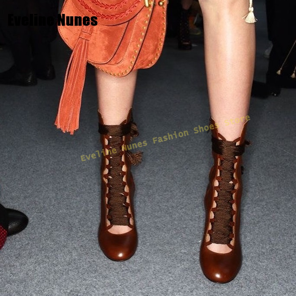 Cross Tied Fashion Catwalk Boo - Women'S Shoes Trending 2025 리뷰 및 가격