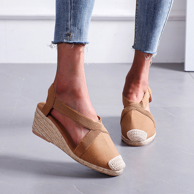 2026 Summer Women's Sandals St - Espadrille Wedge Shoes 리뷰 및 가격
