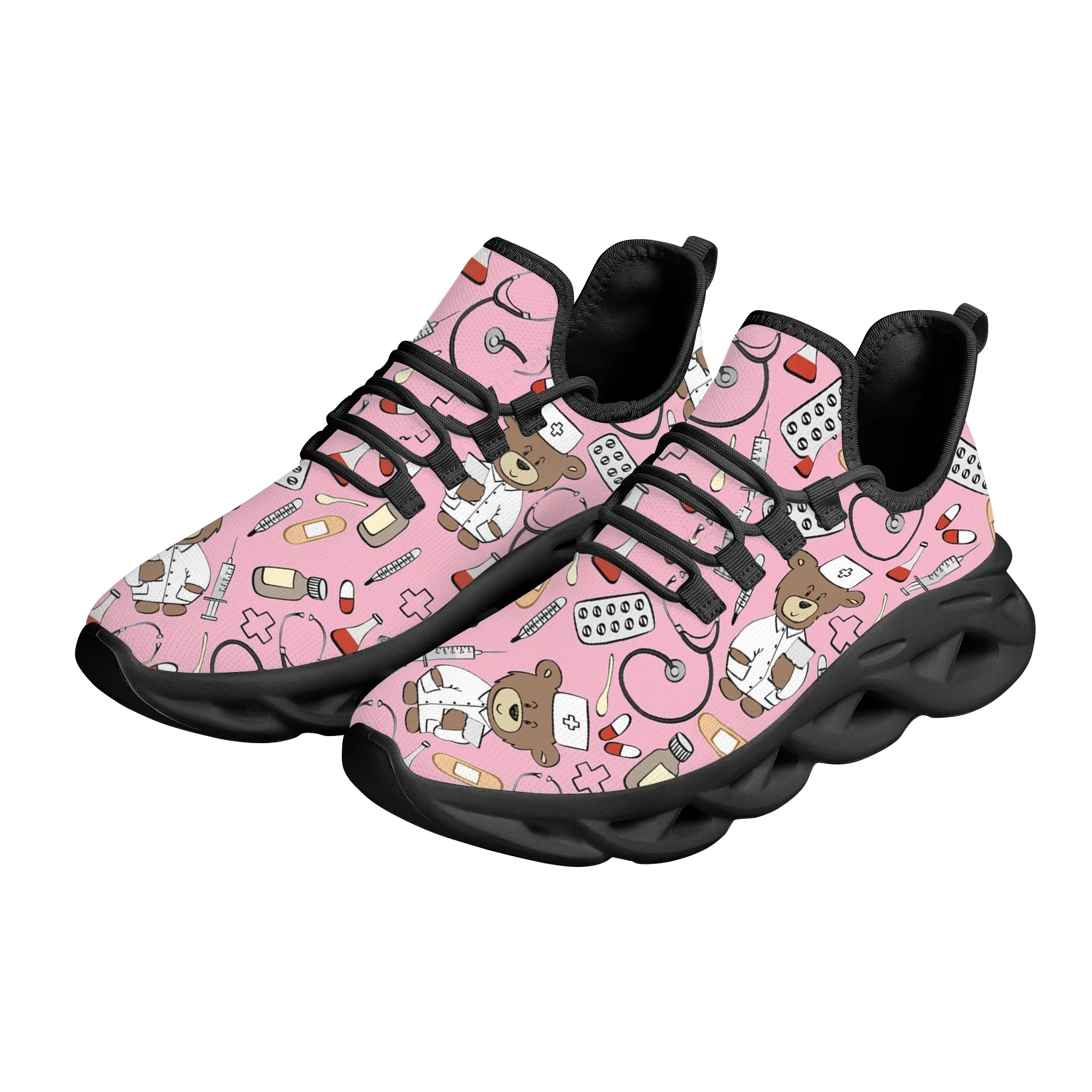 Pink Cartoon Doctor Nurse Shoe - Women'S Shoes Nursing 리뷰 및 가격