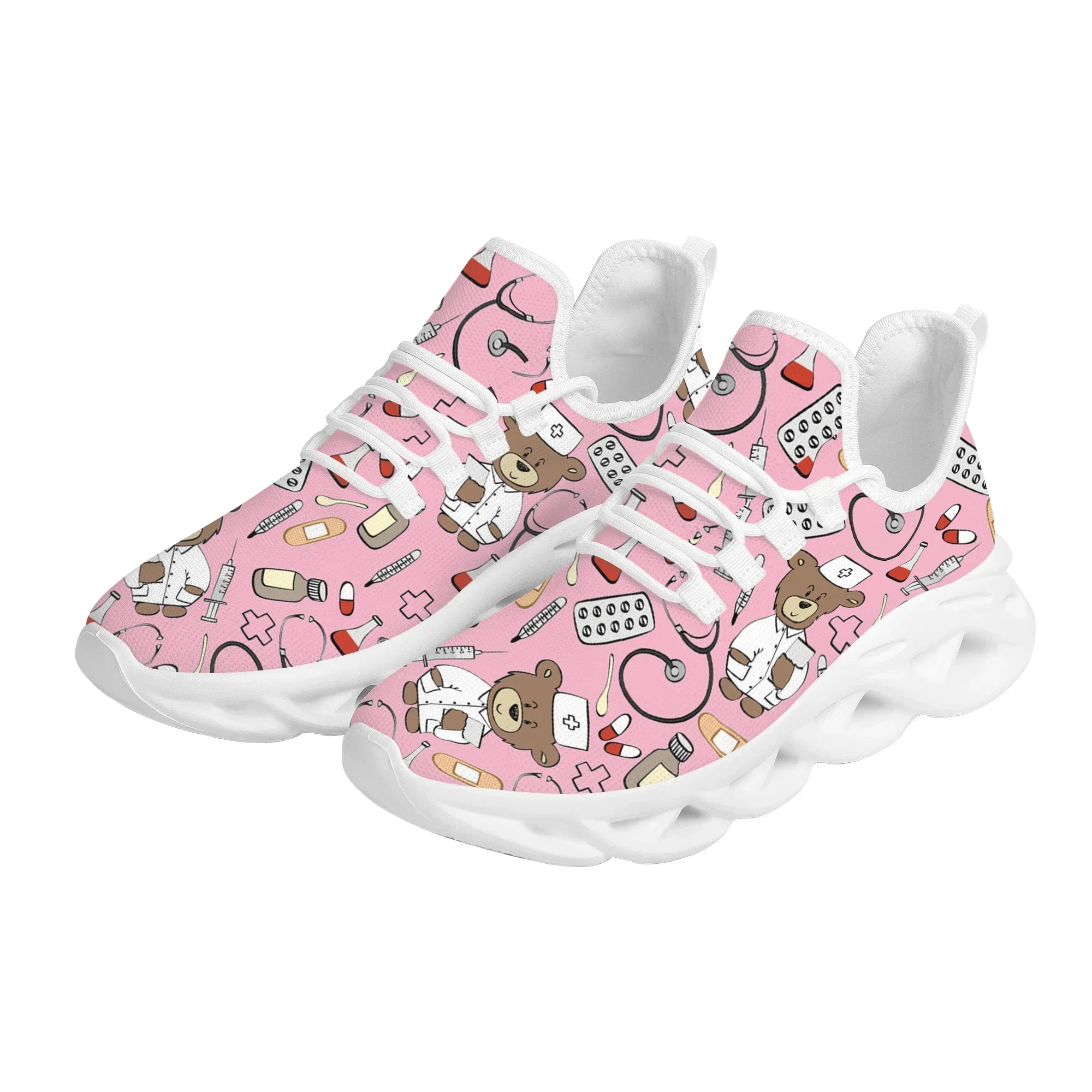 Pink Cartoon Doctor Nurse Shoe - Women'S Shoes Nursing 리뷰 및 가격