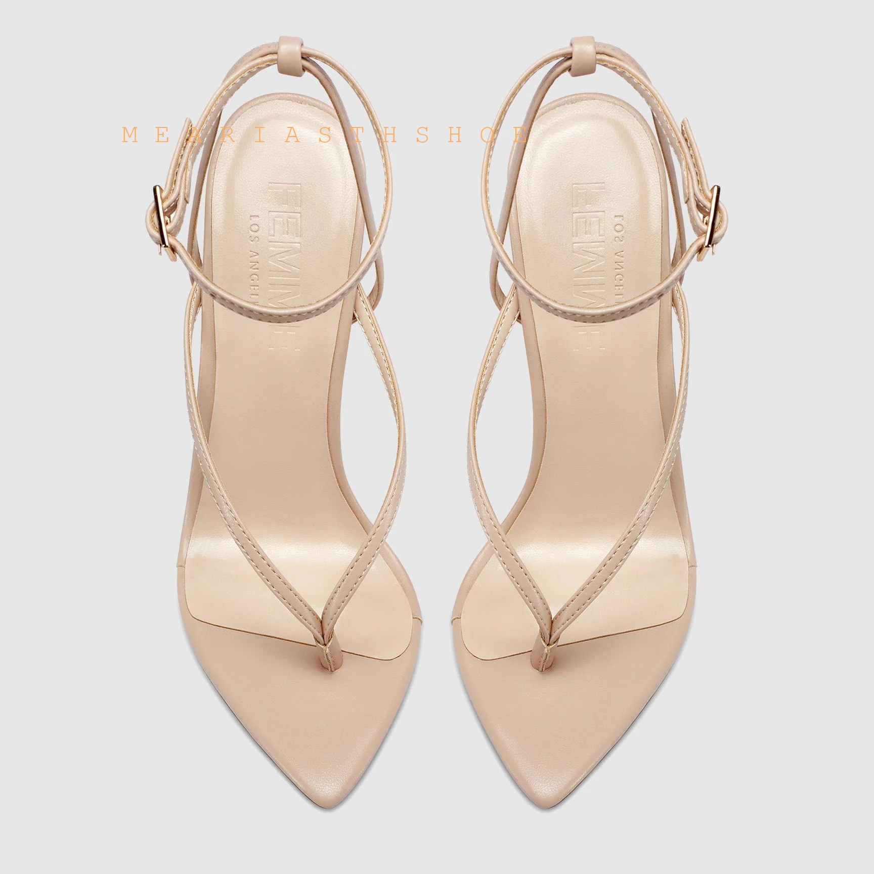 Beige Black Cross Straps Flip- - Leopard Print Heels 리뷰 및 가격