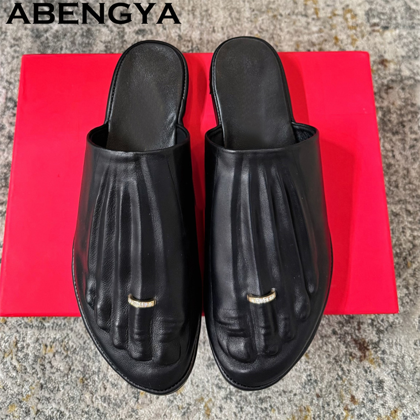 Black Real Leather Wrap Toe lo - Women'S Shoes Loafers Black 리뷰 및 가격