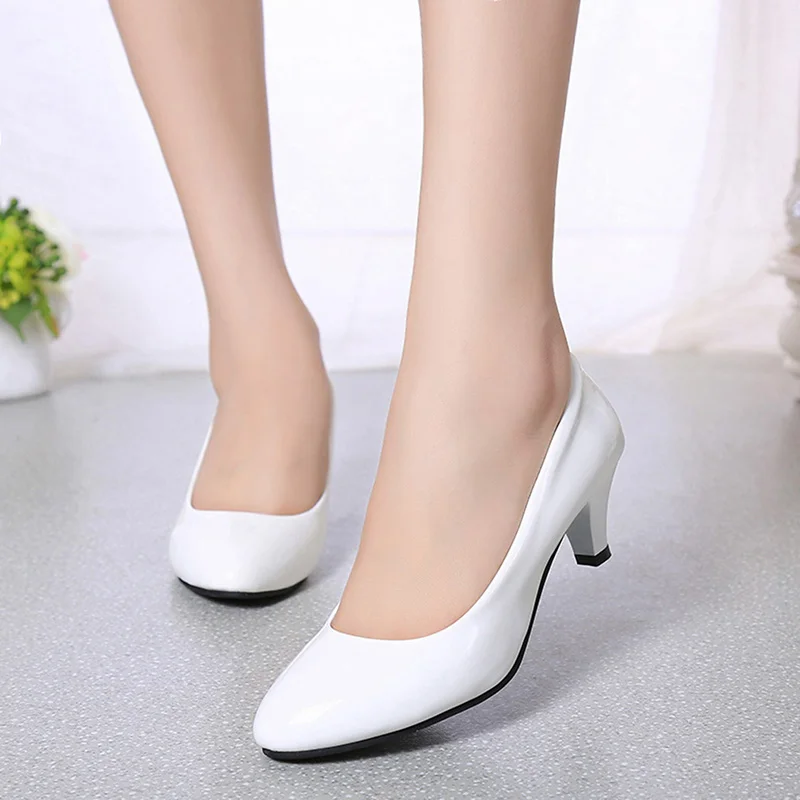 Female Pumps Nude Shallow Mout - Women'S Shoes For Work 리뷰 및 가격