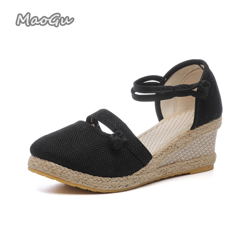 Women's Linen Espadrille Wedge - Espadrille Wedge Shoes 리뷰 및 가격