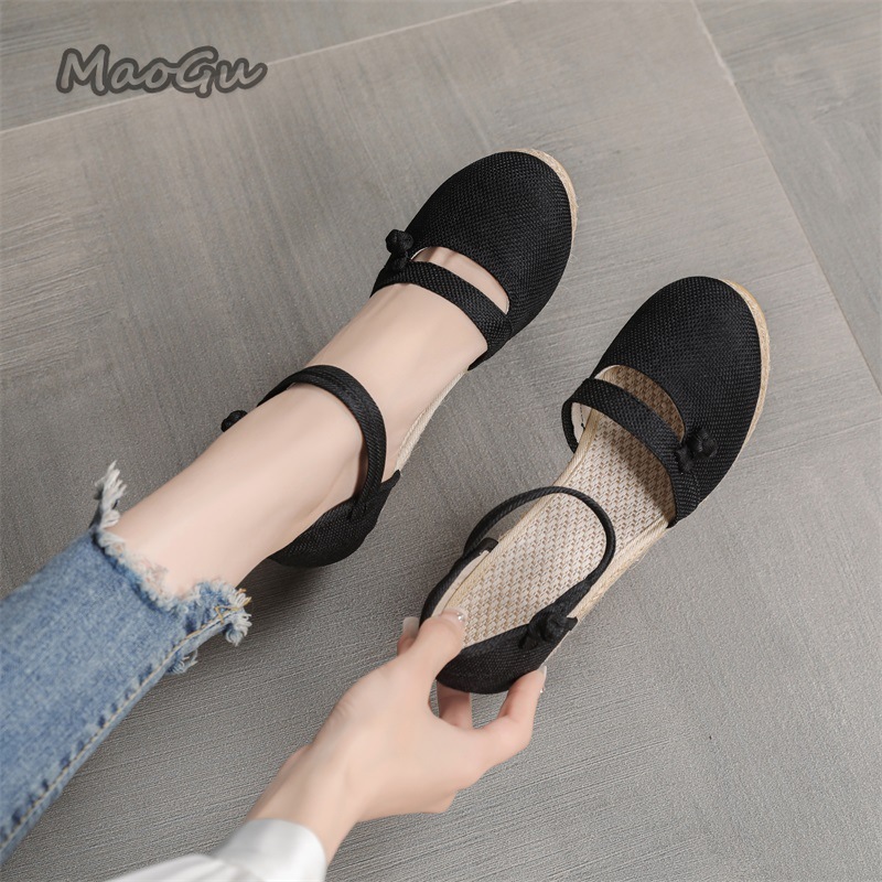 Women's Linen Espadrille Wedge - Espadrille Wedge Shoes 리뷰 및 가격