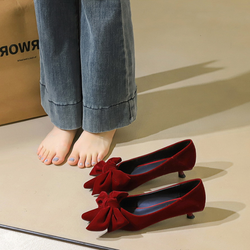 Korean Temperament Suede Stile - Ankle Strap Heels 리뷰 및 가격