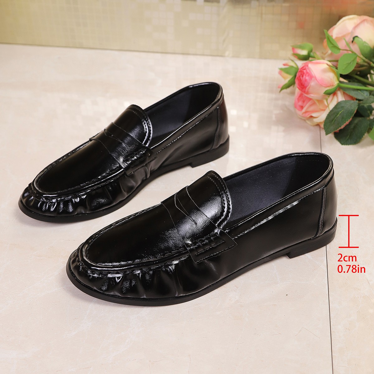 2026 Summer British Style Blac - Women'S Shoes For Work 리뷰 및 가격