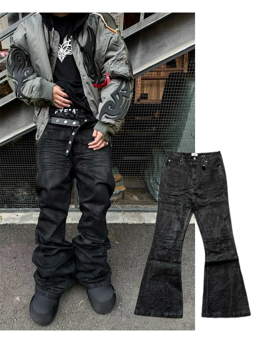 High street coated micro-flare - Women Shoes Jeans 리뷰 및 가격
