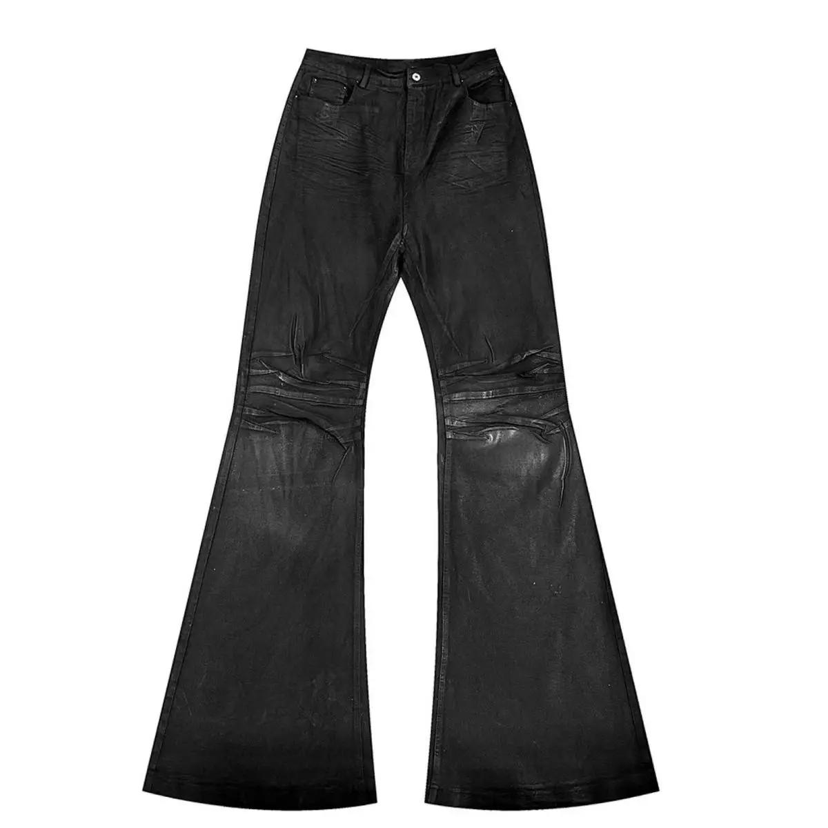 High street coated micro-flare - Women Shoes Jeans 리뷰 및 가격