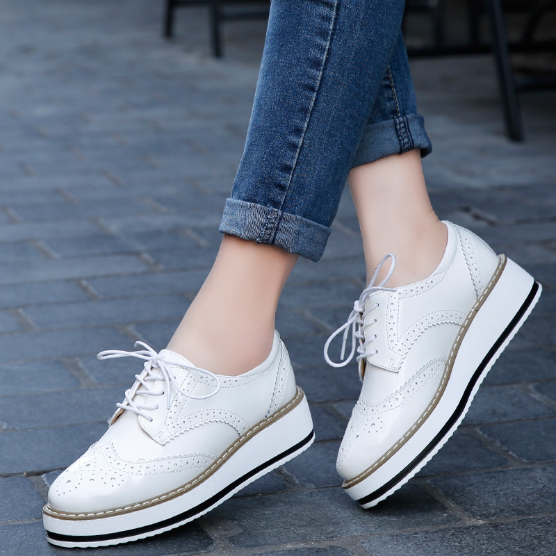 Women Loafers Shoes Leather Th - Espadrille Wedge Shoes 리뷰 및 가격