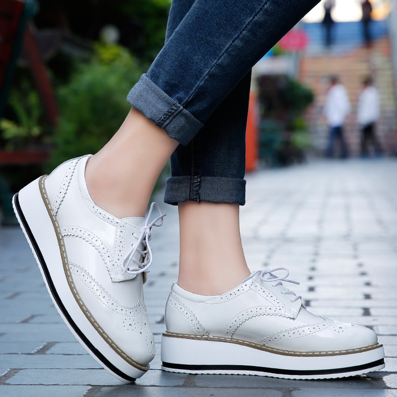 Women Loafers Shoes Leather Th - Espadrille Wedge Shoes 리뷰 및 가격