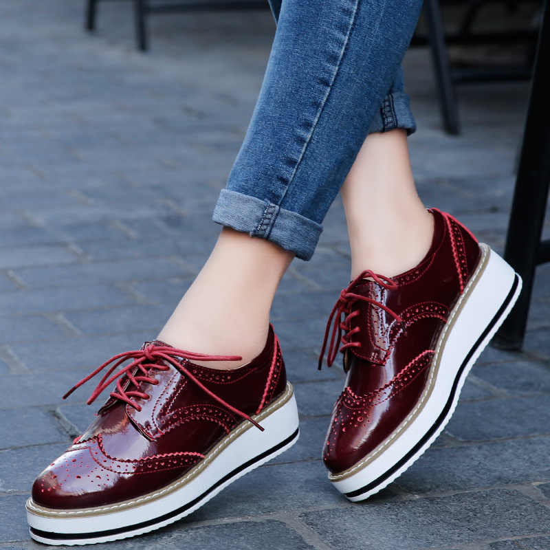 Women Loafers Shoes Leather Th - Espadrille Wedge Shoes 리뷰 및 가격