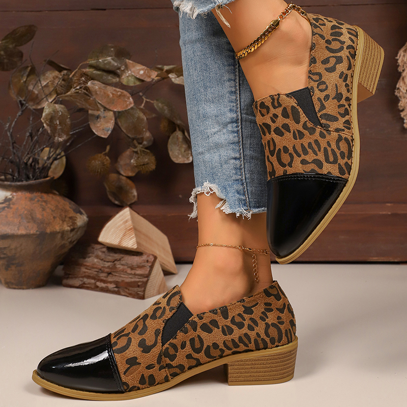 Leopard Printed Women's Low He - Shoes Women Pumps 리뷰 및 가격