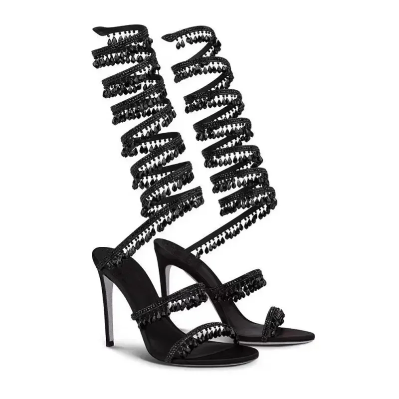 2026Women's New Water Diamond  - Ankle Strap Heels 리뷰 및 가격
